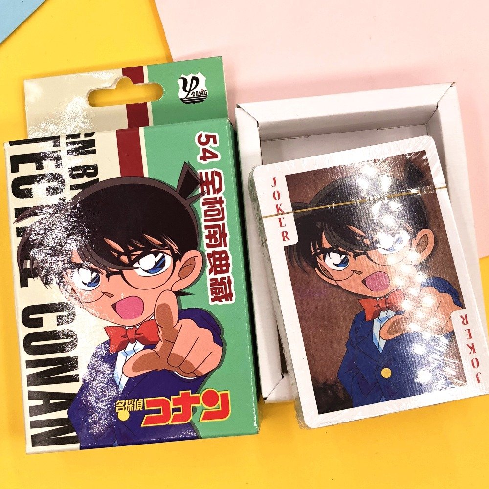 Anime Collectible Poker Cards Naruto Conan Bleach Tokyo Ghoul One Punch Man Code Geass Reborn Table Game - 7