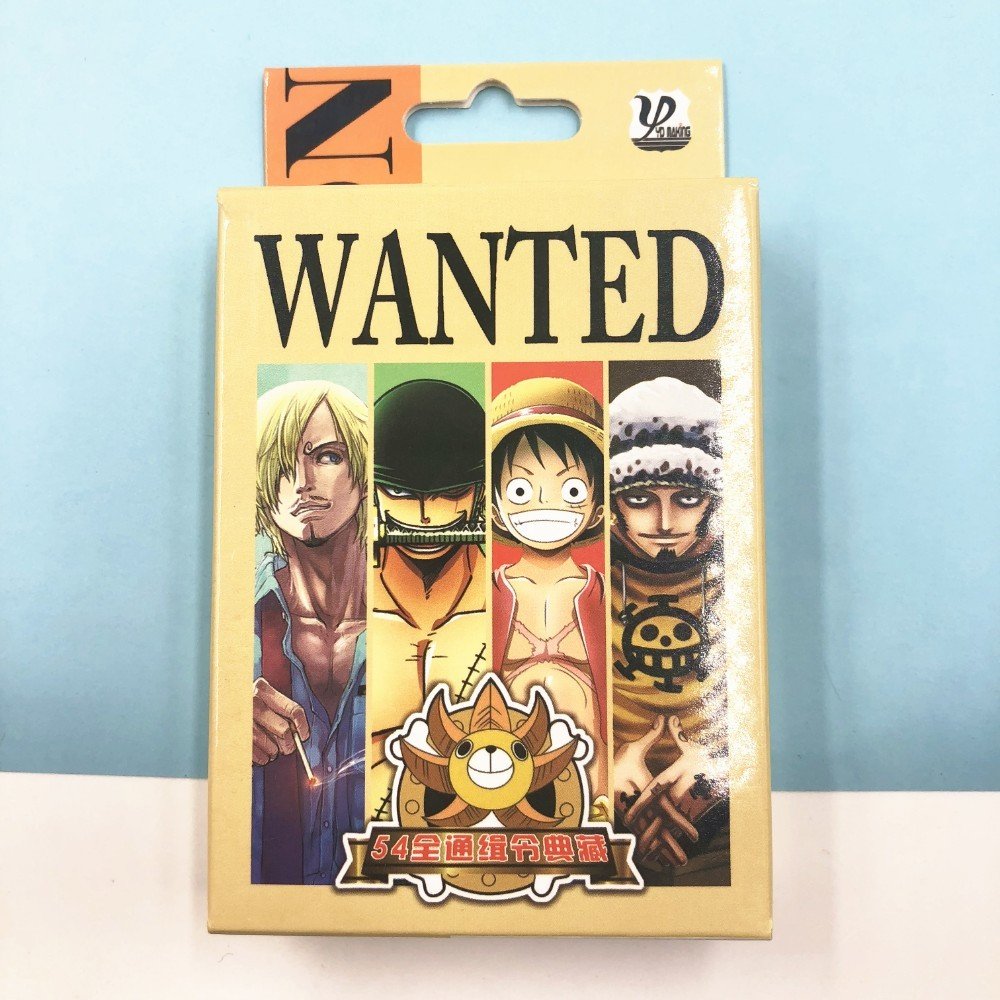 Anime Collectible Poker Cards Naruto Conan Bleach Tokyo Ghoul One Punch Man Code Geass Reborn Table Game - 25