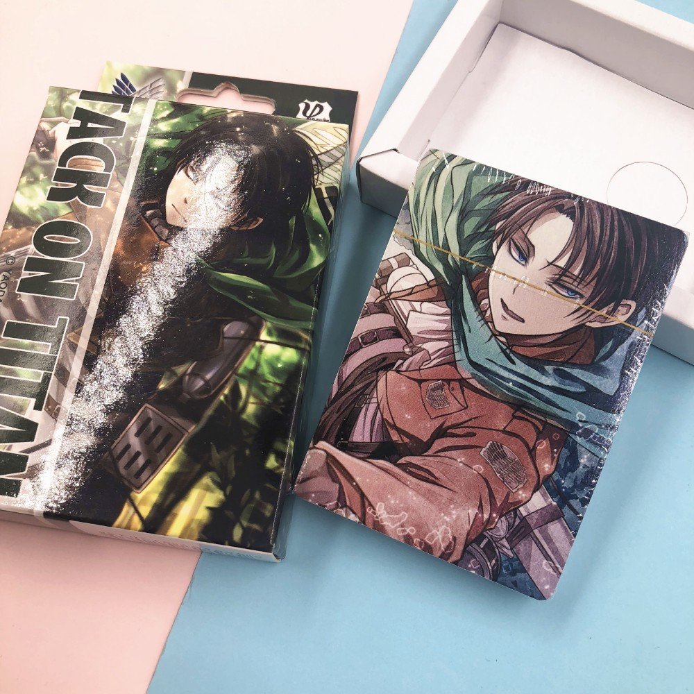 Anime Collectible Poker Cards Naruto Conan Bleach Tokyo Ghoul One Punch Man Code Geass Reborn Table Game - 32