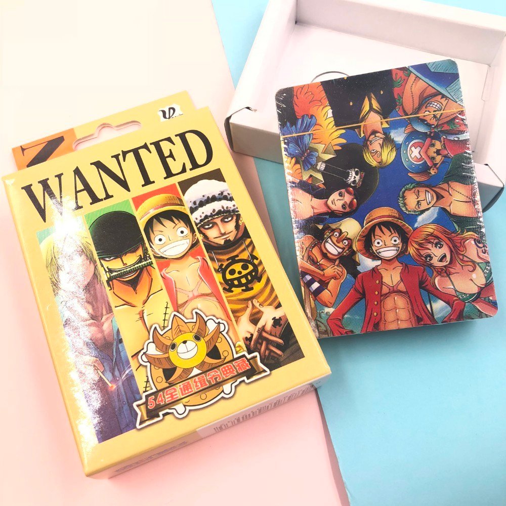 Anime Collectible Poker Cards Naruto Conan Bleach Tokyo Ghoul One Punch Man Code Geass Reborn Table Game - 37