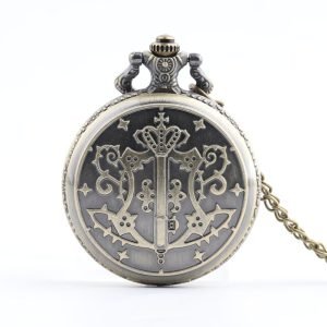 Pocket & Fob Watches Kuroshitsuji Black Butler Sebastian Anime Watch For Men Women Mens Pendant Gift