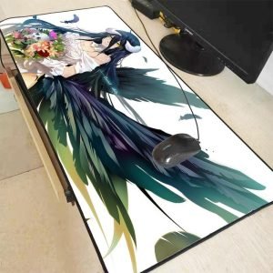 Mairuige Overlord Anime Large Gaming Mouse Pad Pc Computer Gamer Mousepad Keyboard Mats Lock Edge Notebook Laptop